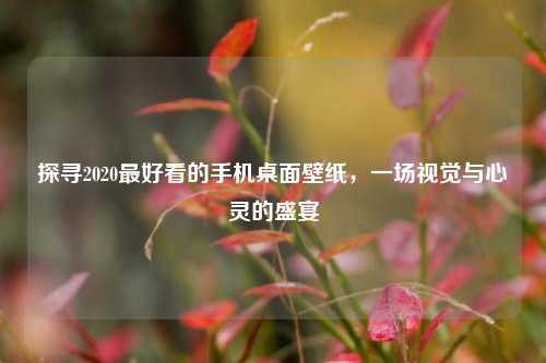 探寻2020更好看的手机桌面壁纸，一场视觉与心灵的盛宴