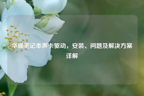 华硕笔记本声卡驱动，安装、问题及解决方案详解