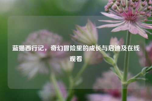 蓝猫西行记，奇幻冒险里的成长与启迪及在线观看
